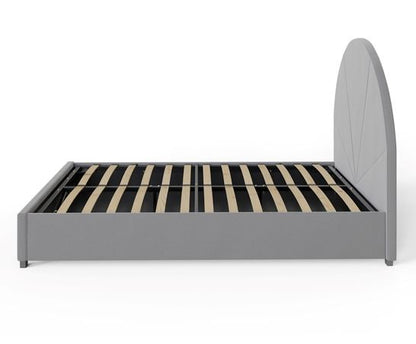 Eldon Side Lift Ottoman Dome Double Bed - Grey
