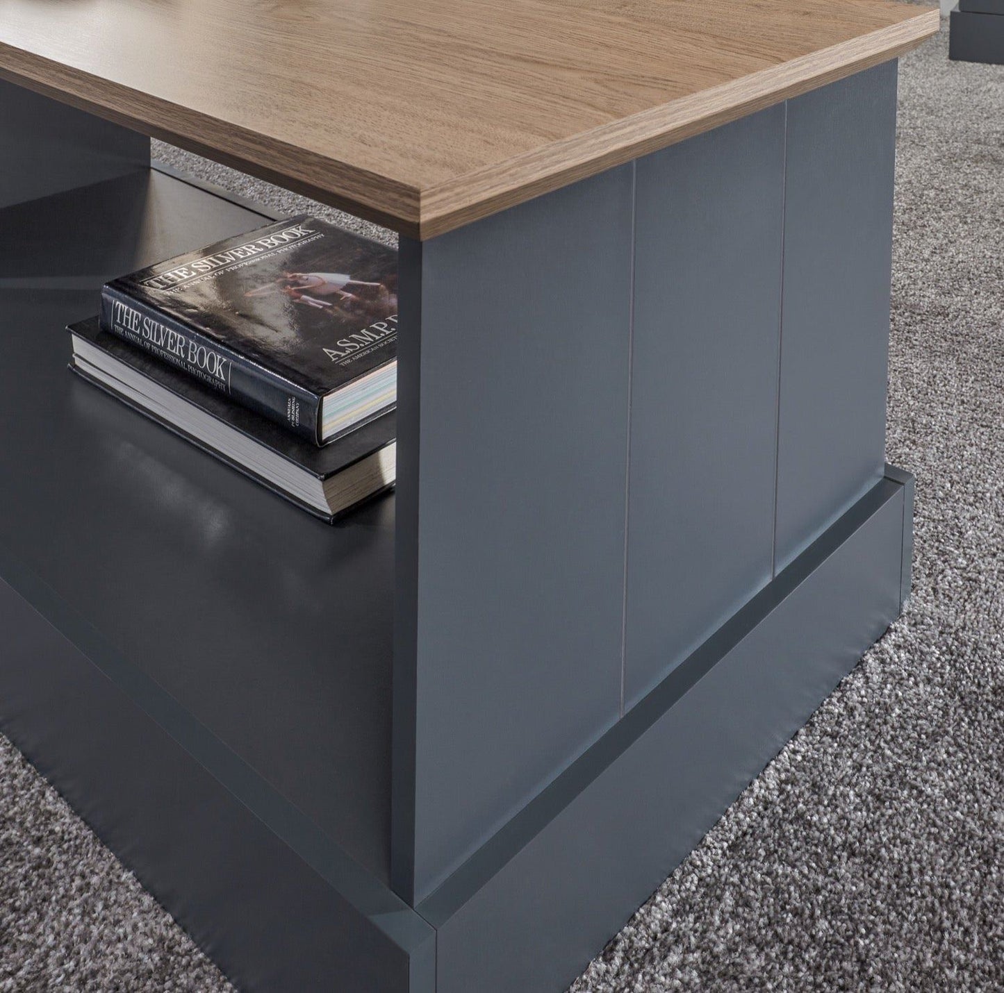 Kinsley Coffee Table-Blue