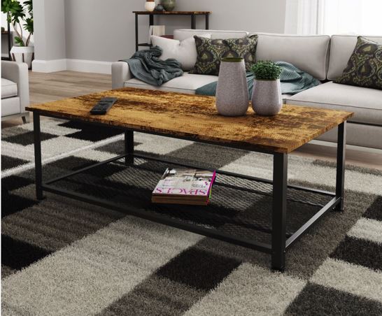 Beau Coffee Table- Dark Oak