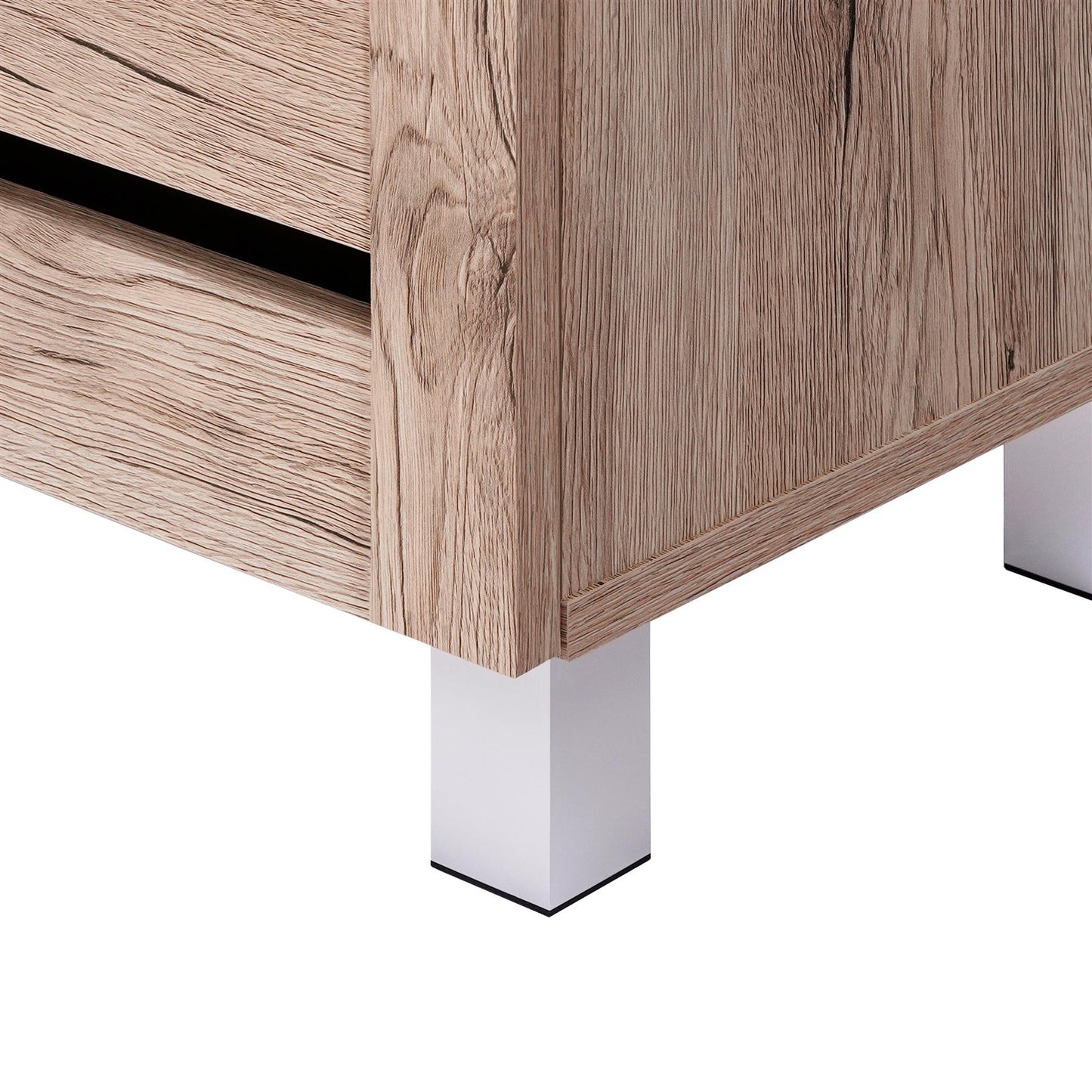 Euston 2 Door Shoe Cabinet - Sanremo Oak