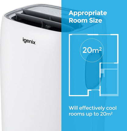 Igenix 9000 BTU Portable Air Conditioner and Heater