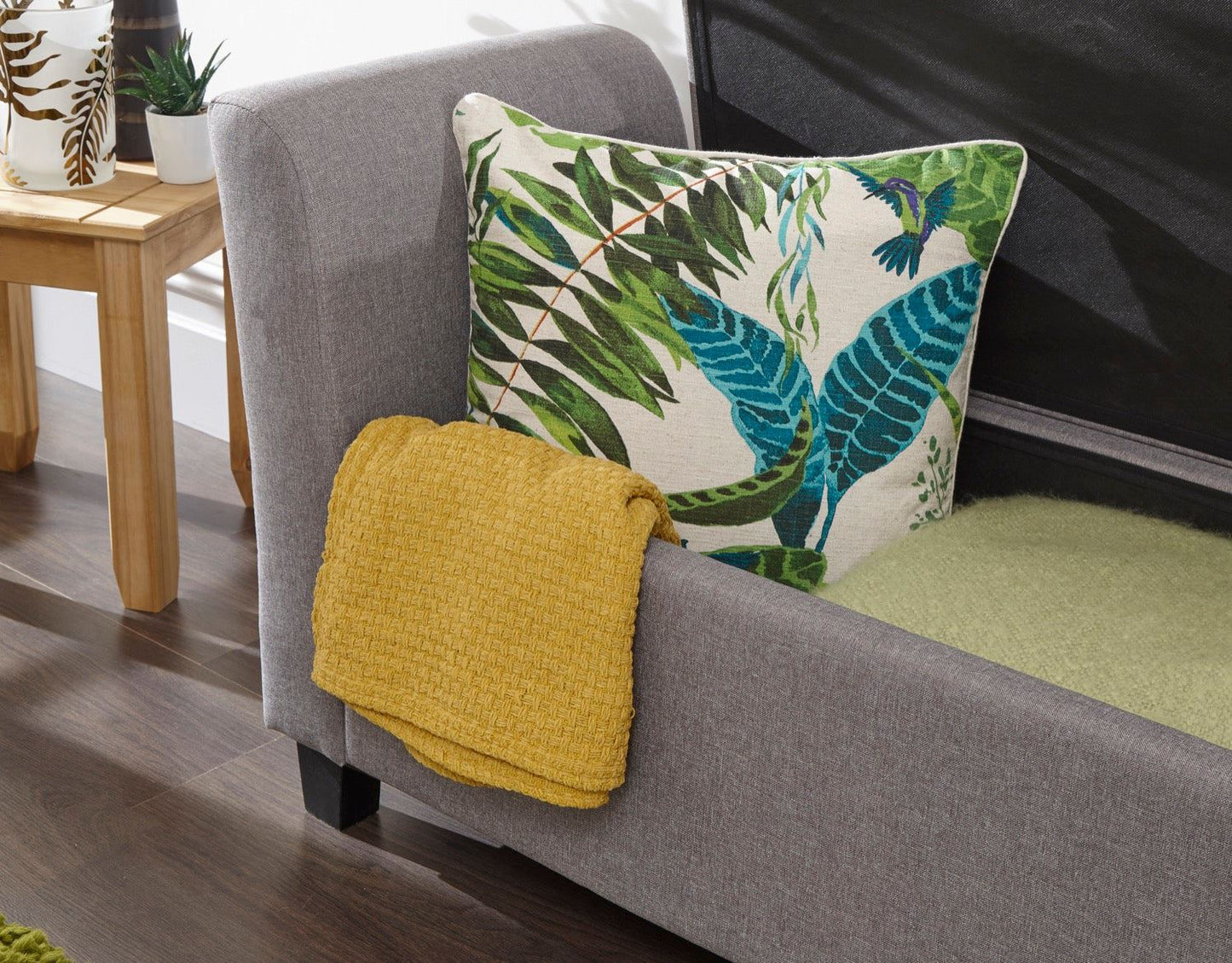 Vanessa Window Seat-Grey