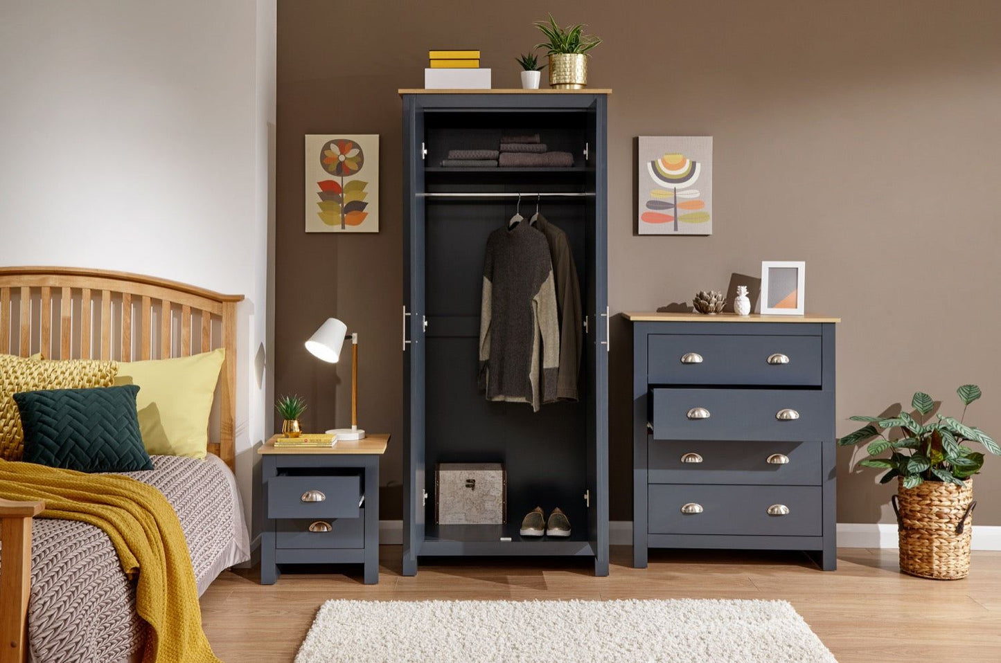 Lachlan 3 Piece Set-Blue