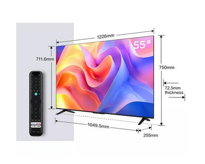TCL PF650K 55" LED 4K HDR Smart Fire TV with Freely
