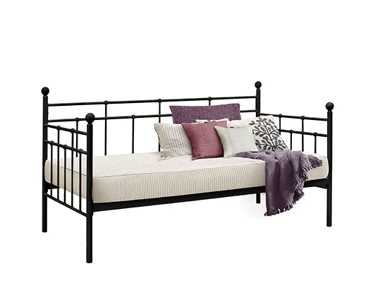 Lyon Single Bed- Black