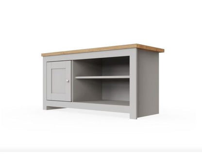 Lincoln 1 Door TV Unit- Light Grey