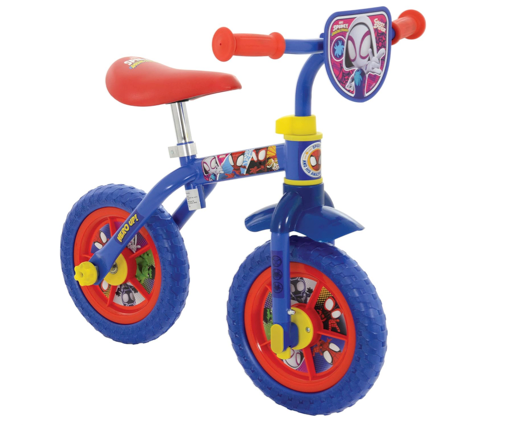 Spidey and his Amazing Friends Switch It Multi Character 2-in-1 Training Bike