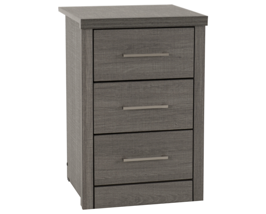 Lamont 3 Drawer Bedside Chest 
