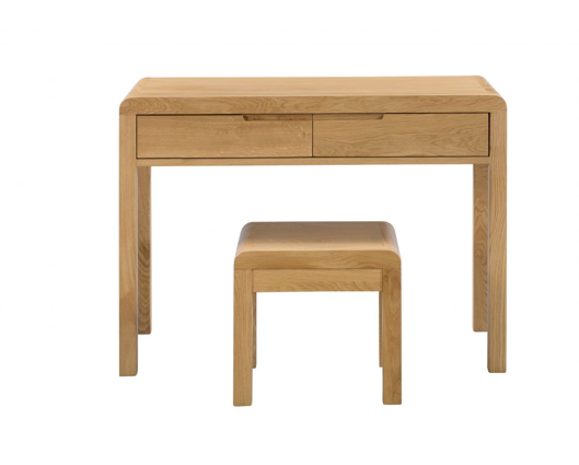 Curvus 2 Drawer Dressing Table & Stool