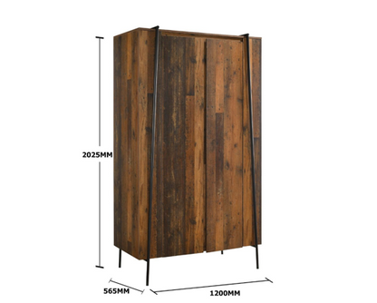 Burr 3 Piece Bedroom Set 4 Drawers