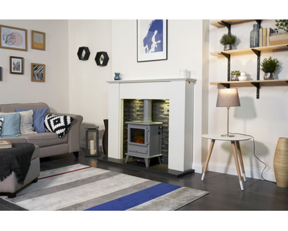 Harlow Electric Stove in Grey