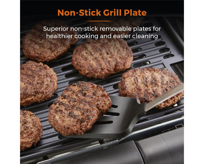 Tower Standing Electric BBQ Grill Black