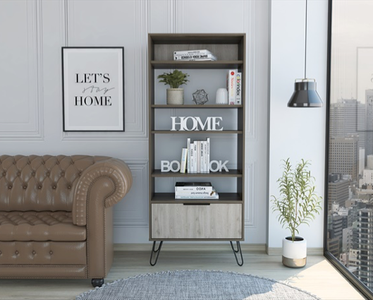 Nexus Display Bookcase with Door