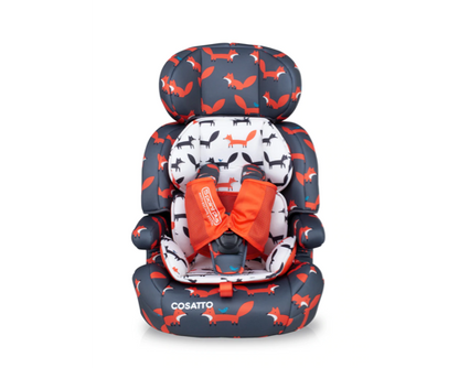 Zoomi Group 123 Anti-Escape Car Seat - Mister Fox