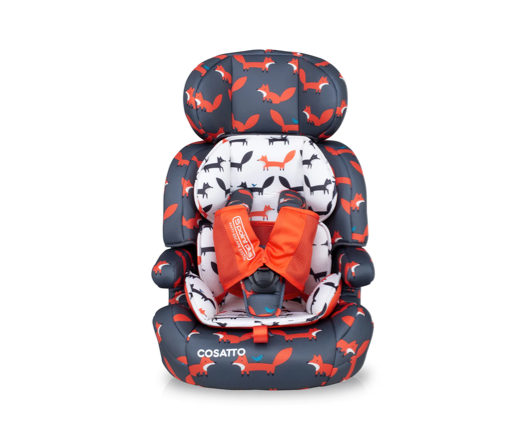 Zoomi Group 123 Anti-Escape Car Seat - Mister Fox