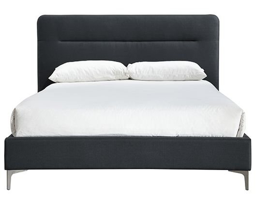 Finch King Bed - Charcoal