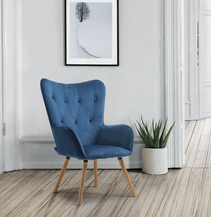 Wali Chair - Midnight Blue