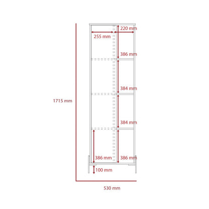 Dexter Tall Storage & Display Cabinet