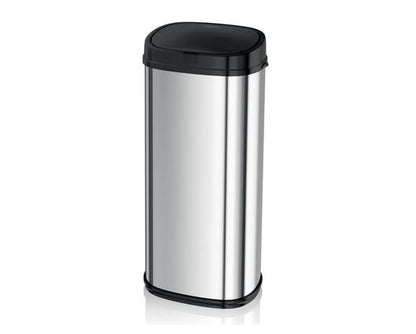 Morphy Richards Chroma 50L Square Sensor Bin - Stainless Steel
