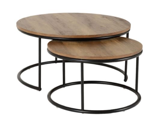 Quinn Round Coffee Table Set