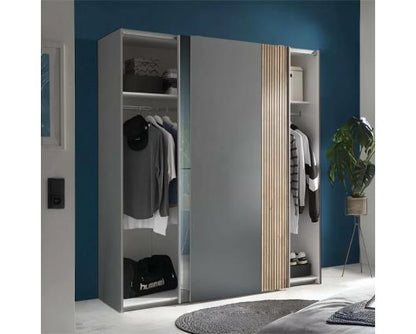 Berno Sliding 2 Door Wardrobe With Mirror