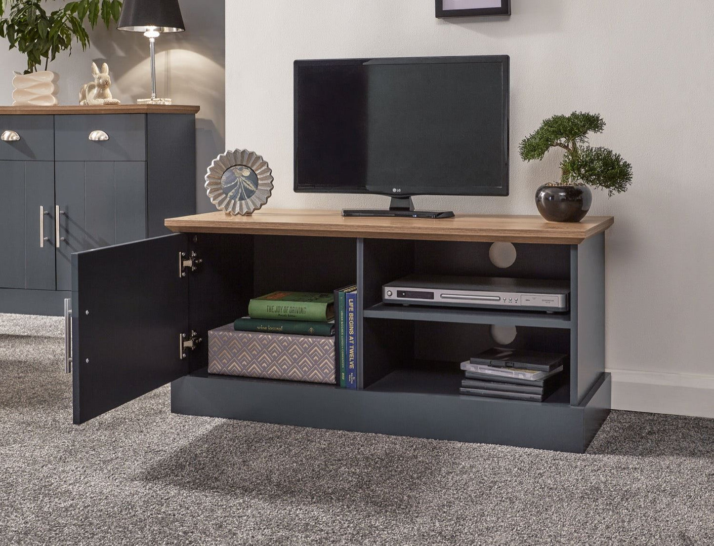 Kinsley Small TV Unit-Blue