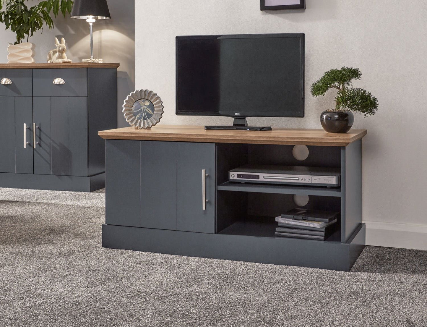 Kinsley Small TV Unit-Blue
