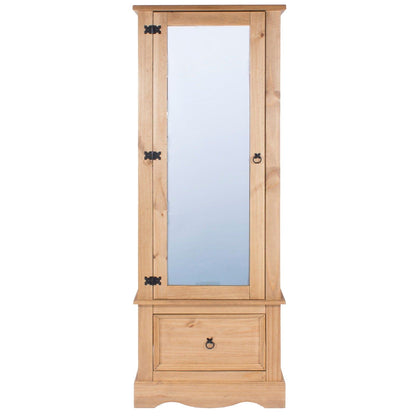 Corona Premium Armoire With Mirrored Door