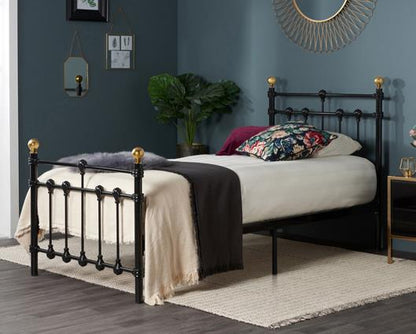 Atlas Single Bed - Black