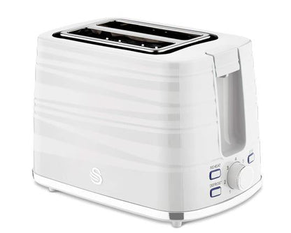 Swan Symphony 2 Slice Toaster White