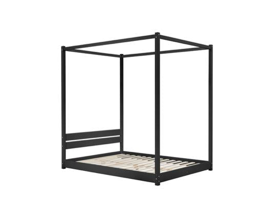 Darwin Four Poster Double Bed - Black
