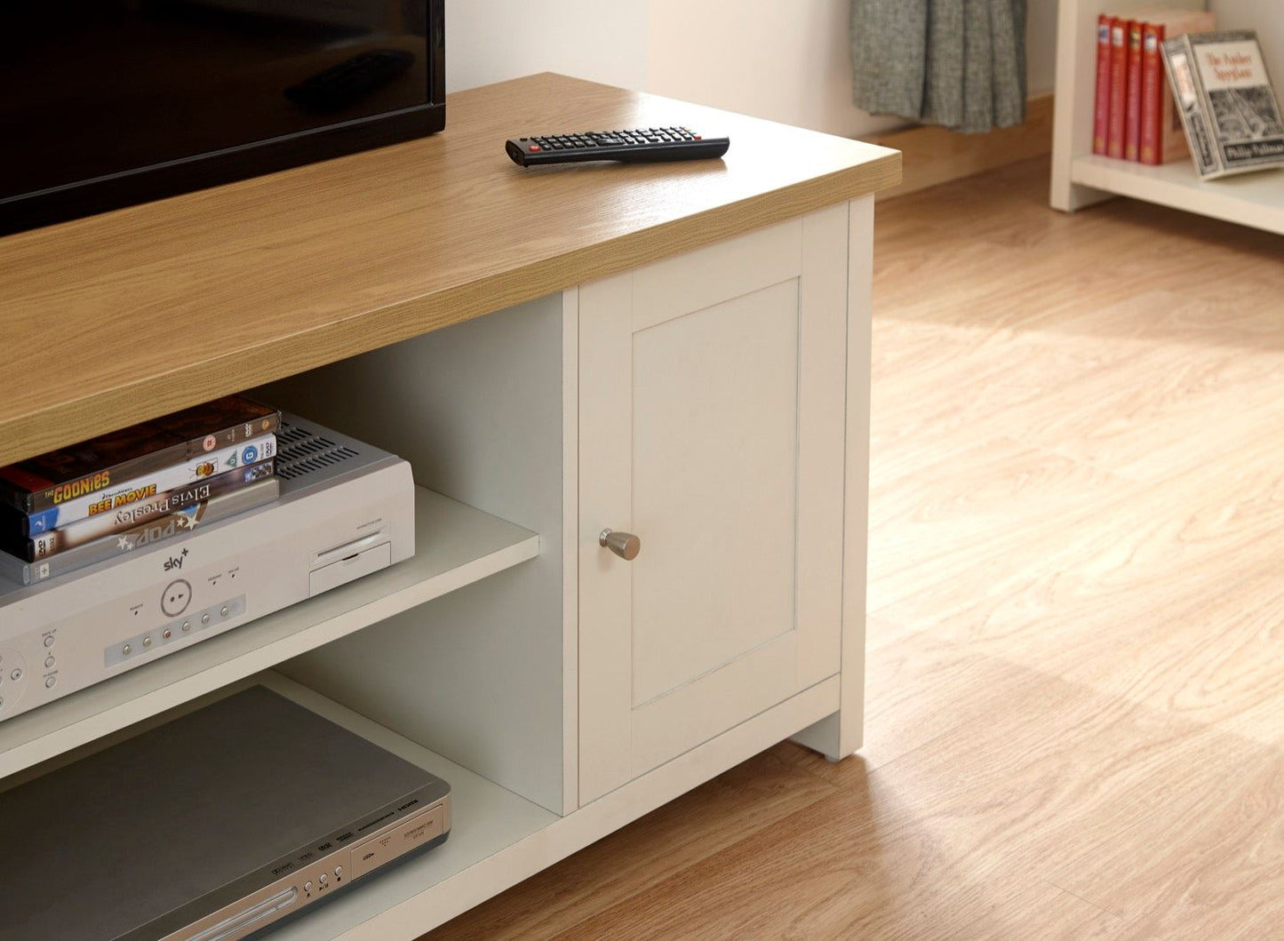 Lachlan Large TV Unit-Cream