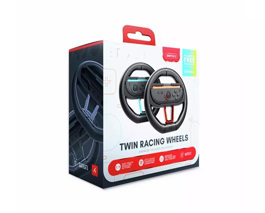 Nintendo Switch 2 Console with Stealth Racing Wheels - Twin Pack