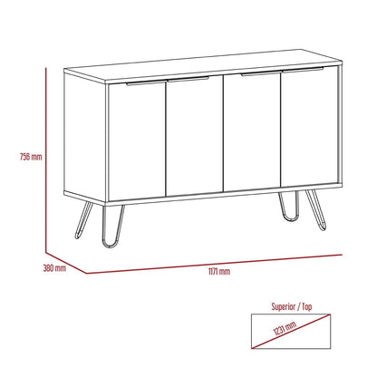 Nexus Large 4 Door Sideboard