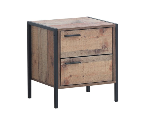 Horton 2 Drawer Bedside