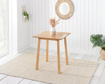 Stetson Sqaure Dining Table- Oak