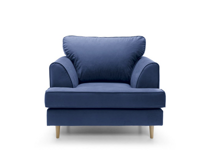 Hollie Armchair - Oxford Blue