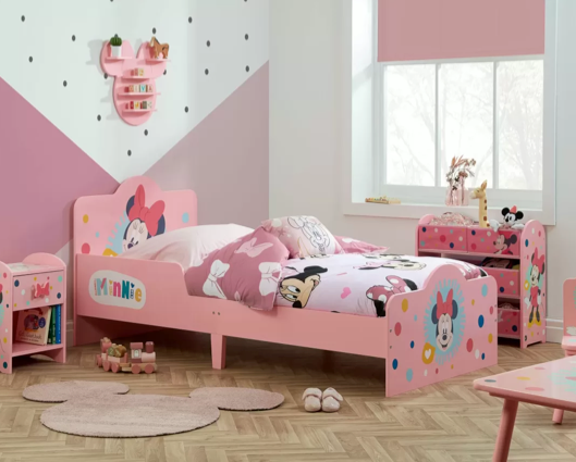Minnie Mouse Bed- Single