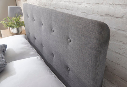 Ashbourne King Size Bed - Grey