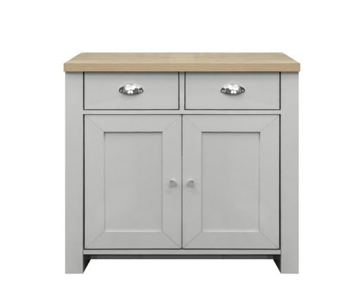 Harper 2 Door 2 Drawer Sideboard - Grey