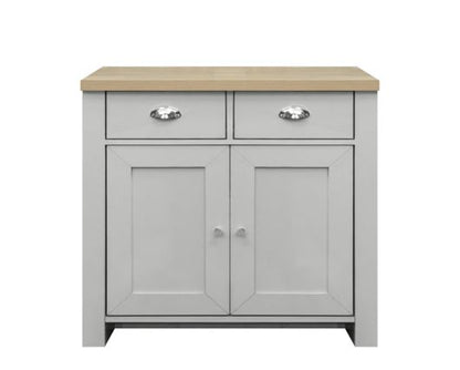 Harper 2 Door 2 Drawer Sideboard - Grey