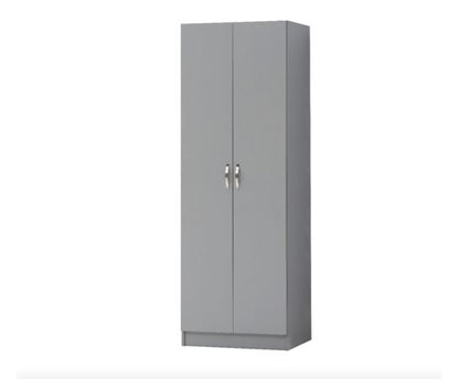 Easton 2 Door Wardrobe- Grey