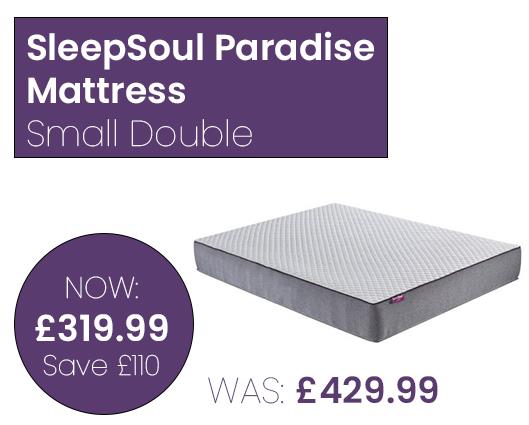 Roll Up Paradise Pocket Sprung Coolgel Mattress (25cm Depth) - Small Double