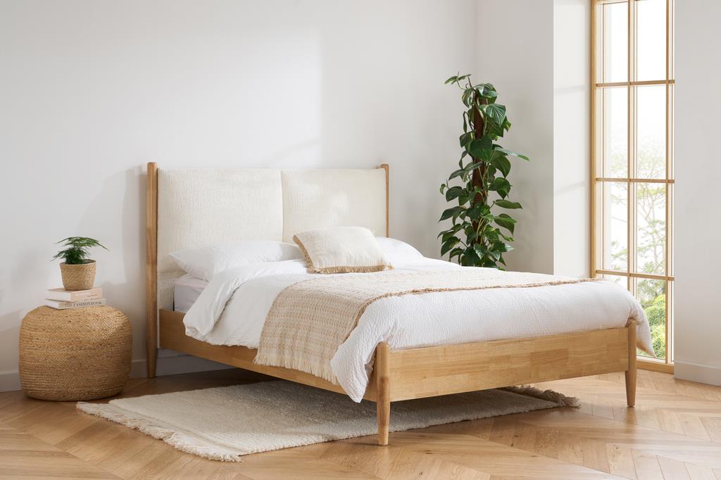 Marley Double Bed - Oak