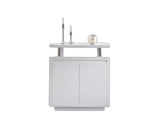 Arctic High Gloss Led Sideboard- White