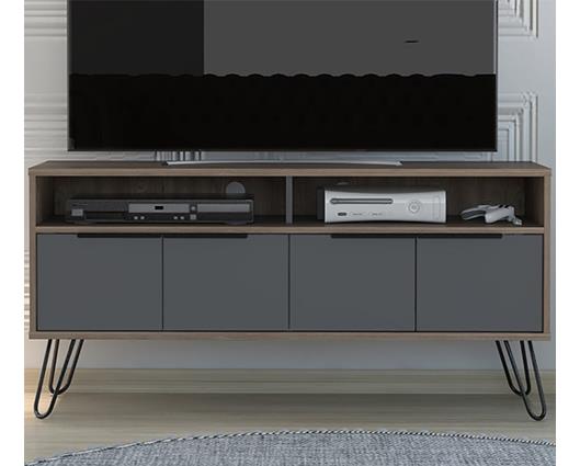 Viva Wide Screen TV Rack with 4 Doors