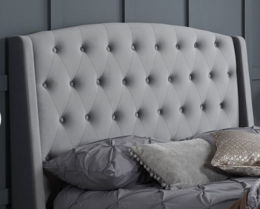 Balmoral King Bed - Grey