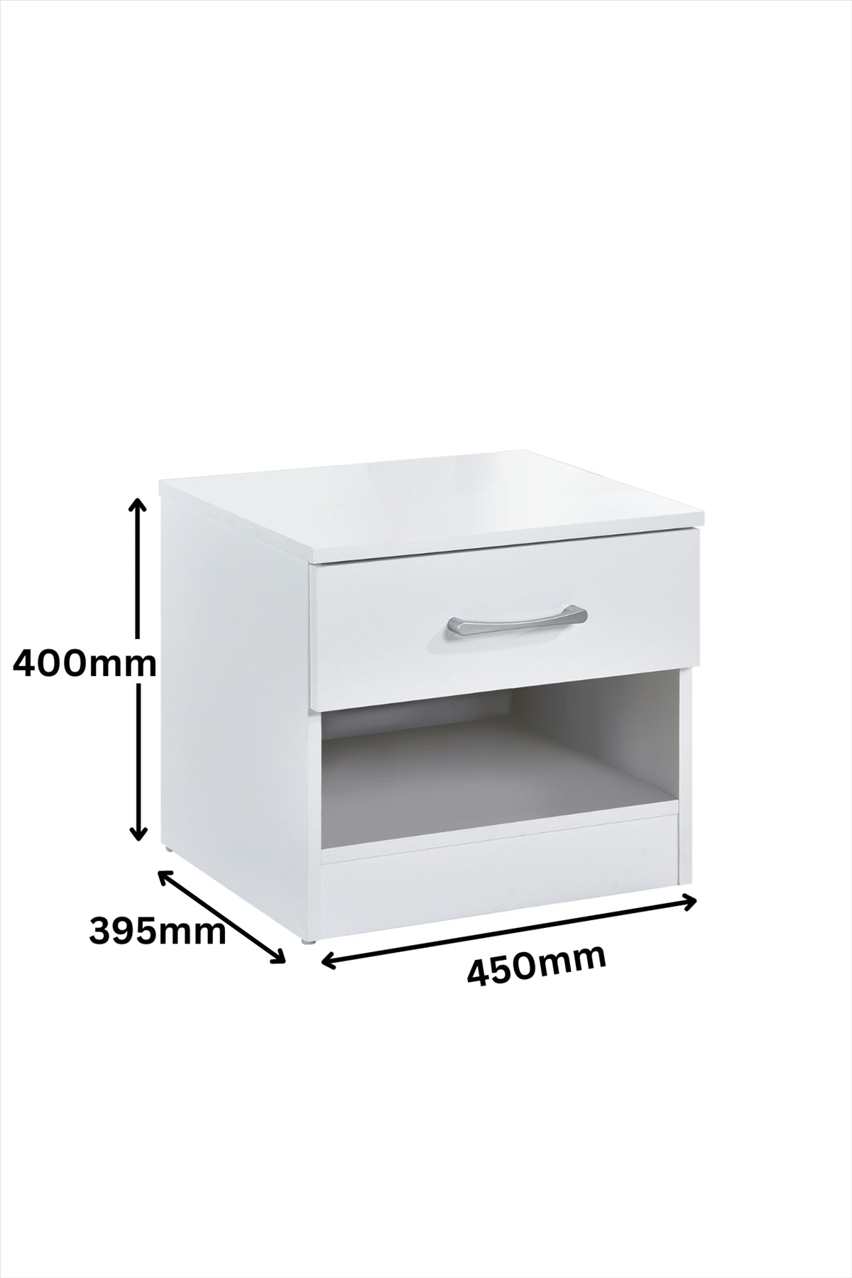 Highbury 3 Piece Bedroom Set - White