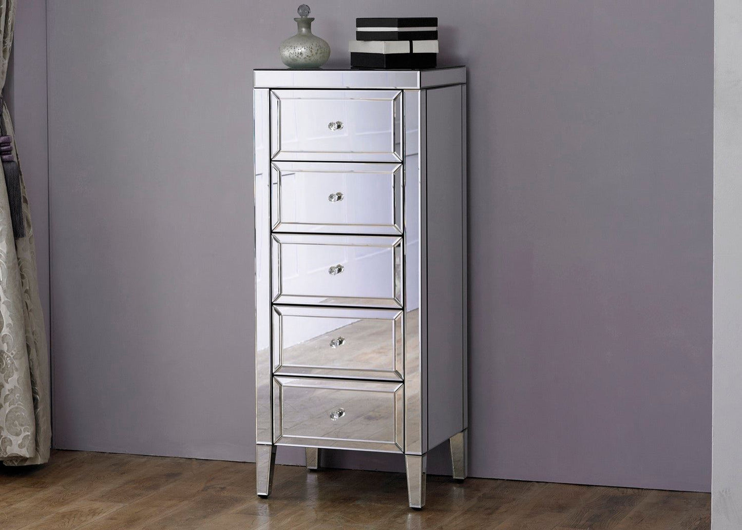 Vivienne 5 Drawer Narrow Chest