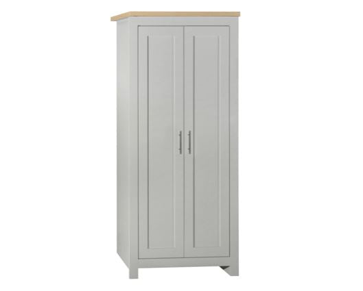Harper 2 Door Wardrobe - Grey